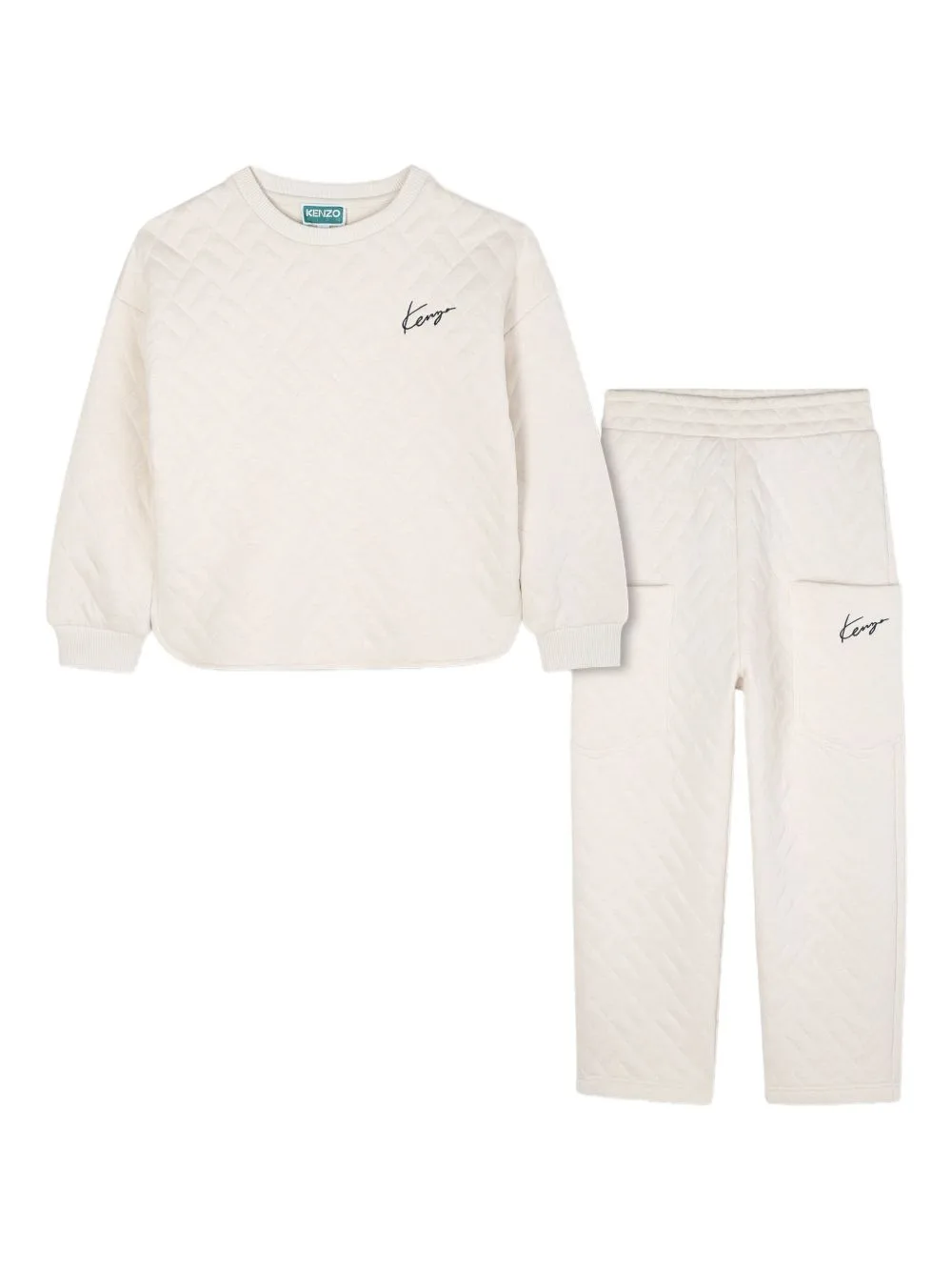 Quilted Tracksuit by Kenzo Kids