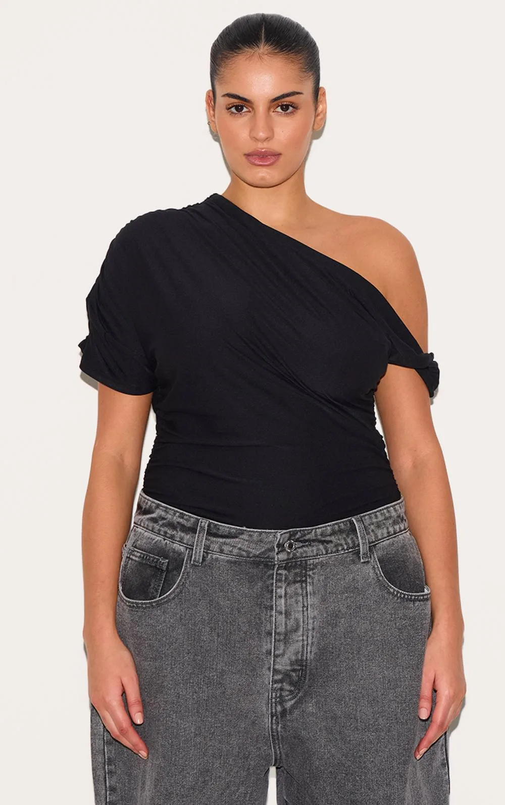 Soft Touch Twist Detail Bodysuit