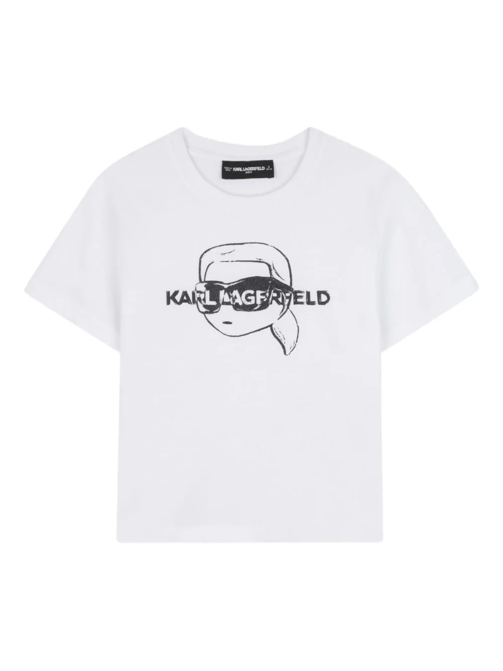 Ikon-Print T-Shirt by Karl Lagerfeld Kids