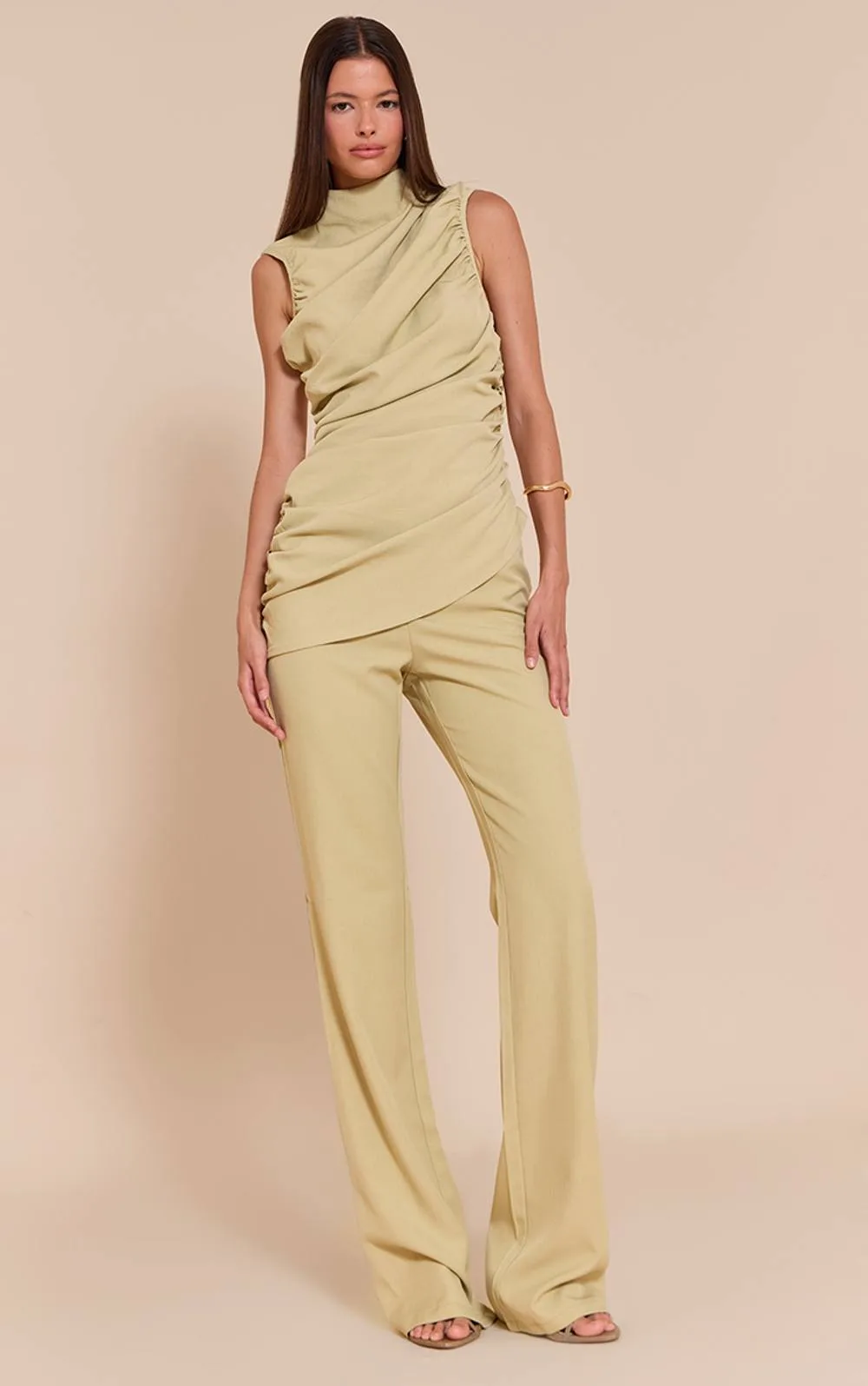 PLT Label Tailored Straight Leg Trouser Co-Ord by PrettyLittleThing