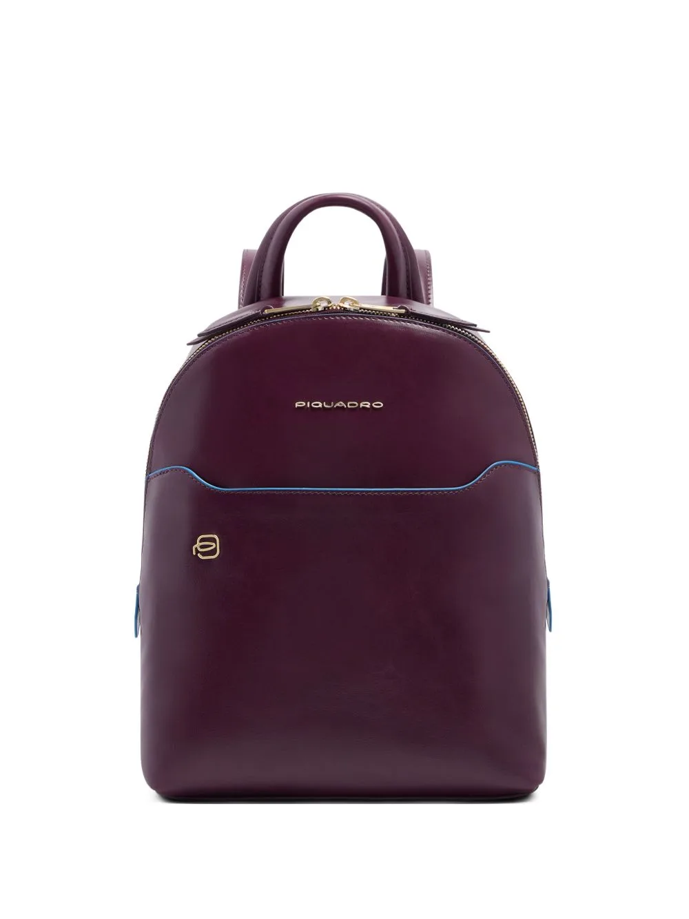 Leather Backpack by PIQUADRO