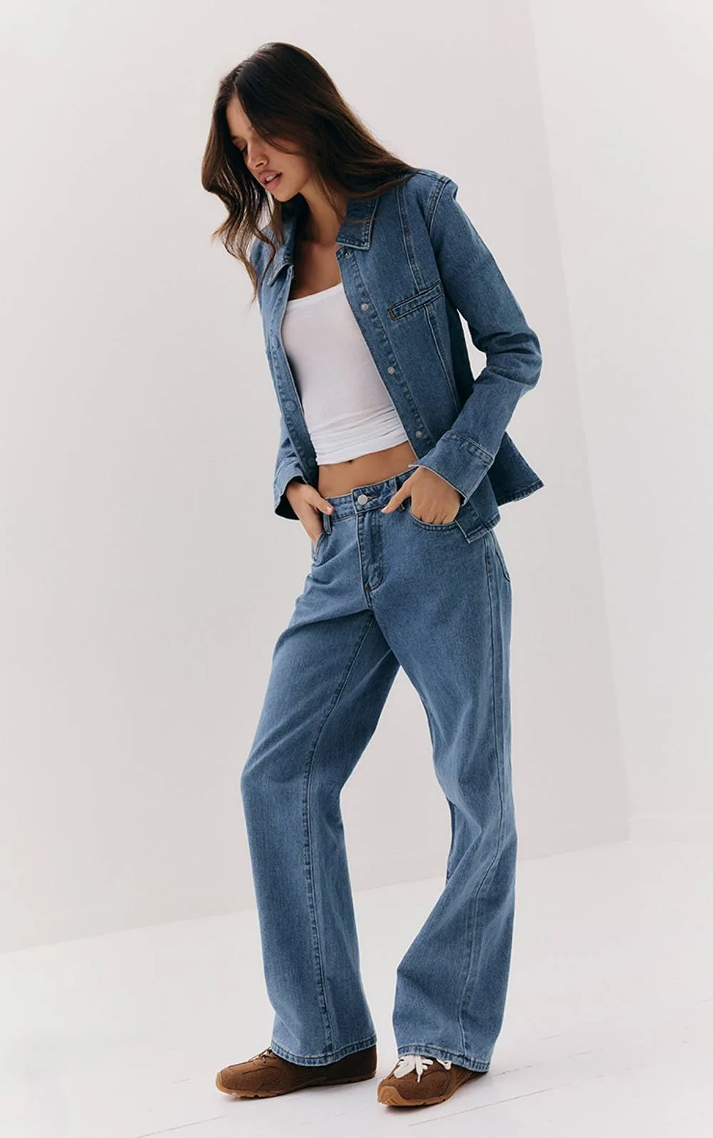 Waist Straight Leg Jeans by PrettyLittleThing