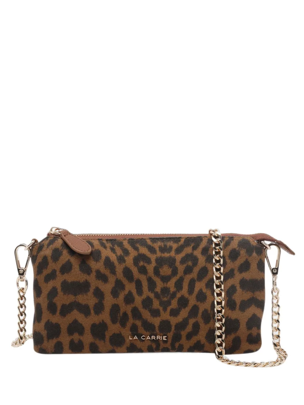 Lio Animal-Print Clutch Bag by La Carrie