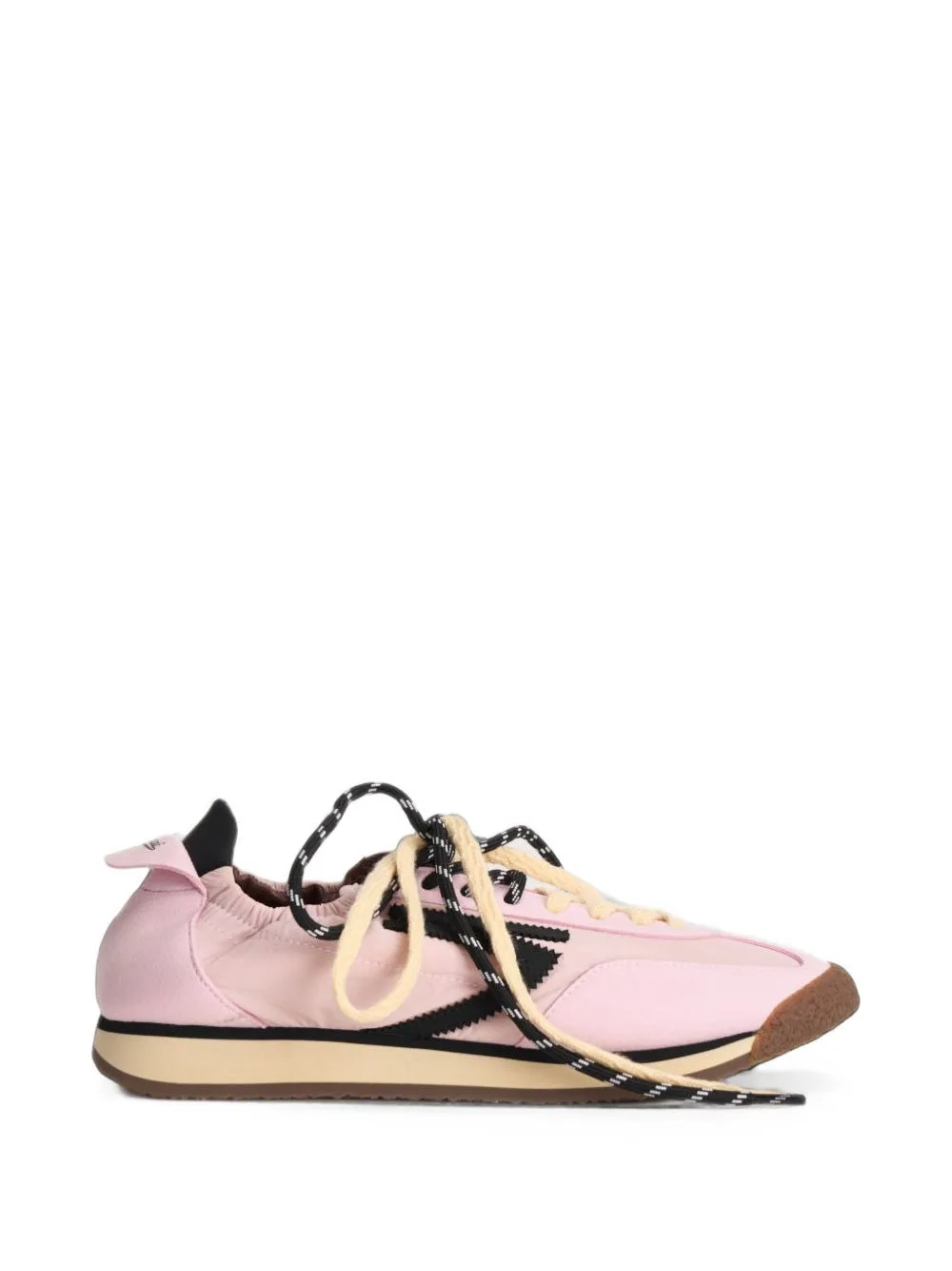 Panther Logo-Patch Double-Lace Sneakers by Puraai