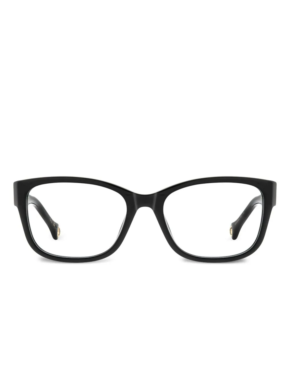 Square-Frame Logo-Detail Glasses by Carolina Herrera