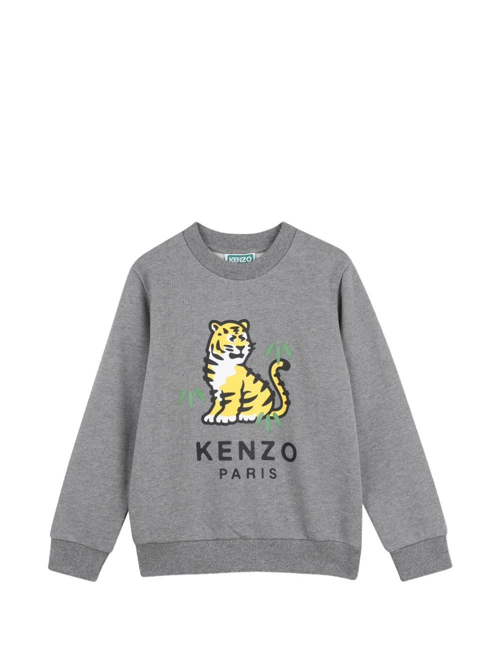 Tiger-Print Sweater by Kenzo Kids