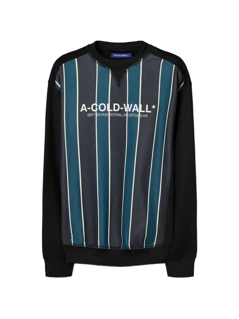Striped Logo-Print Sweater by A-COLD-WALL*