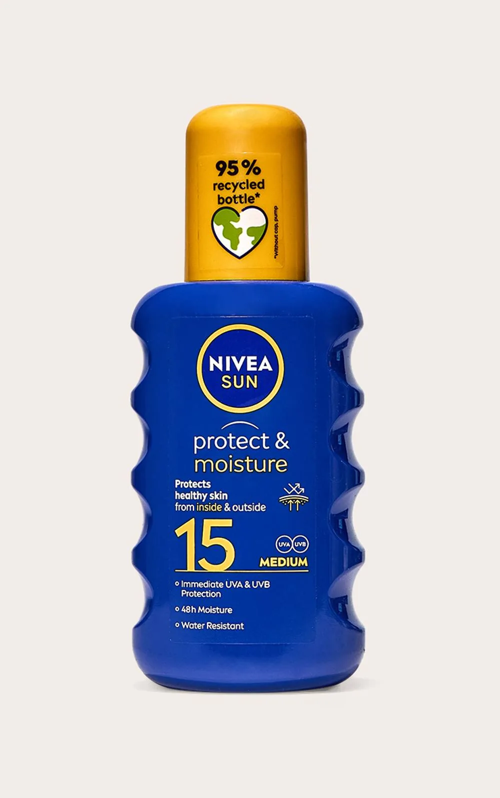 Nivea Sun Protect & Moisture Sun Lotion Spray SPF 15 200ml by PrettyLittleThing