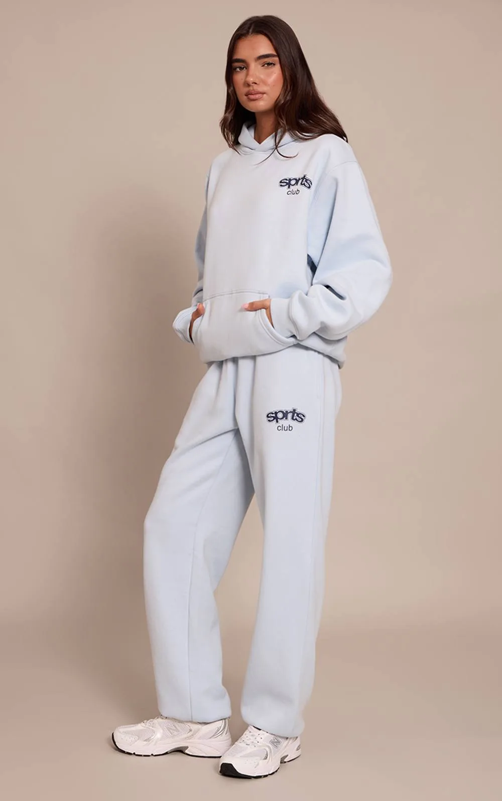 PLT Sports Club Cuffed Sweatpants by PrettyLittleThing