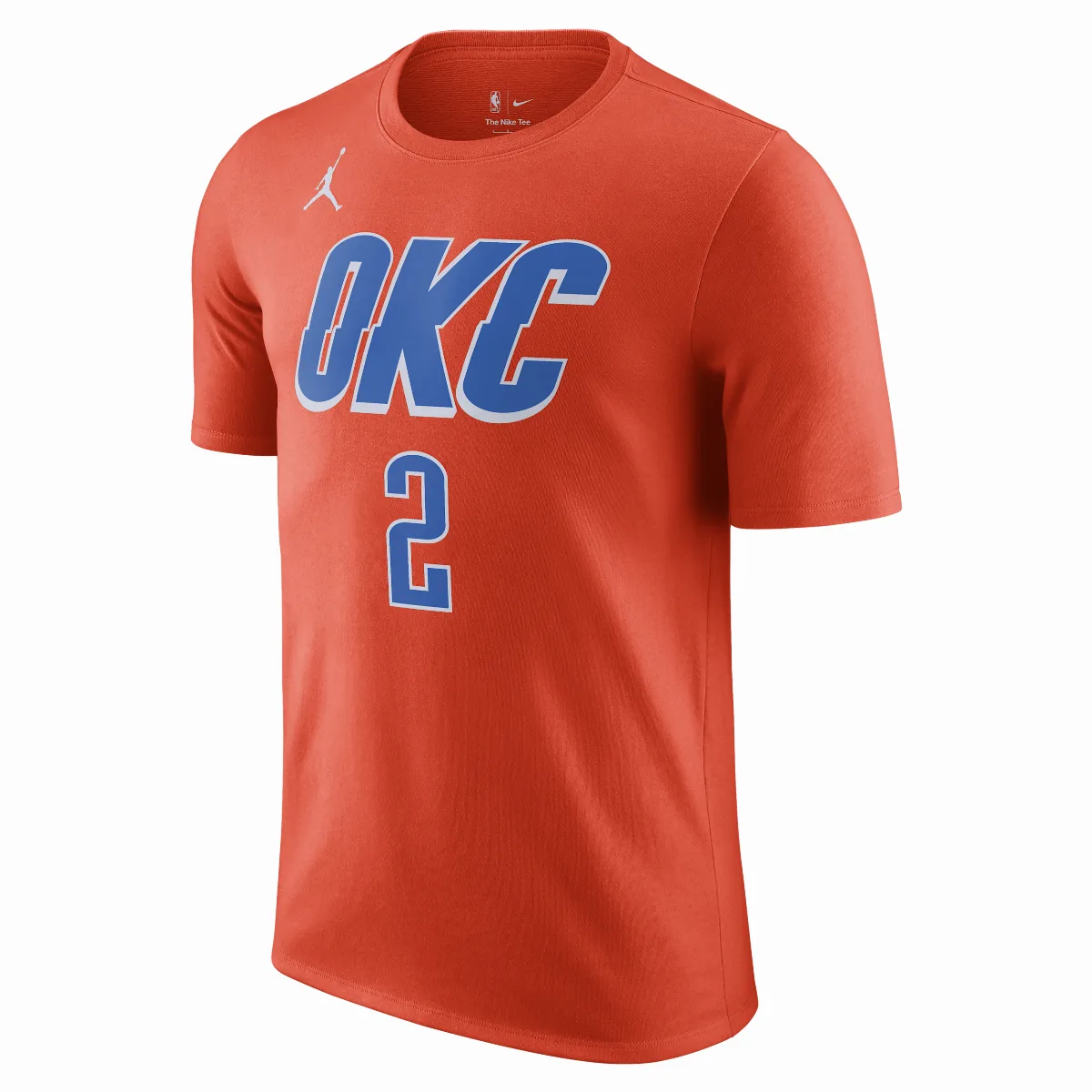 Oklahoma City Thunder Statement Edition Jordan NBA T-Shirt by Nike