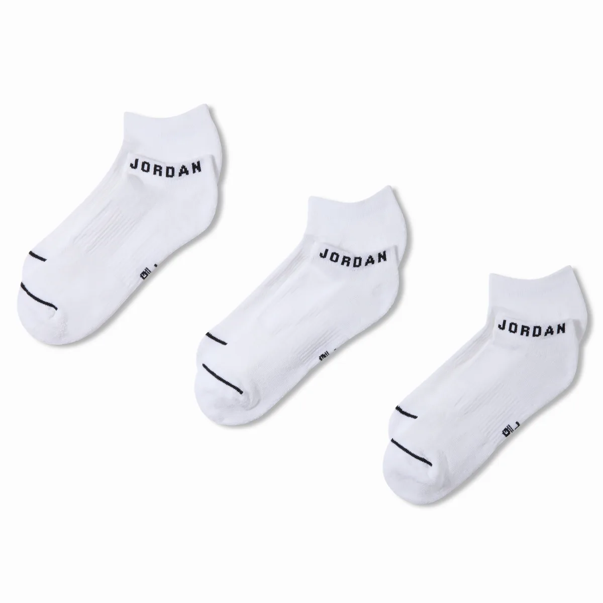 Everyday No-Show Socks (3 Pairs) by Jordan