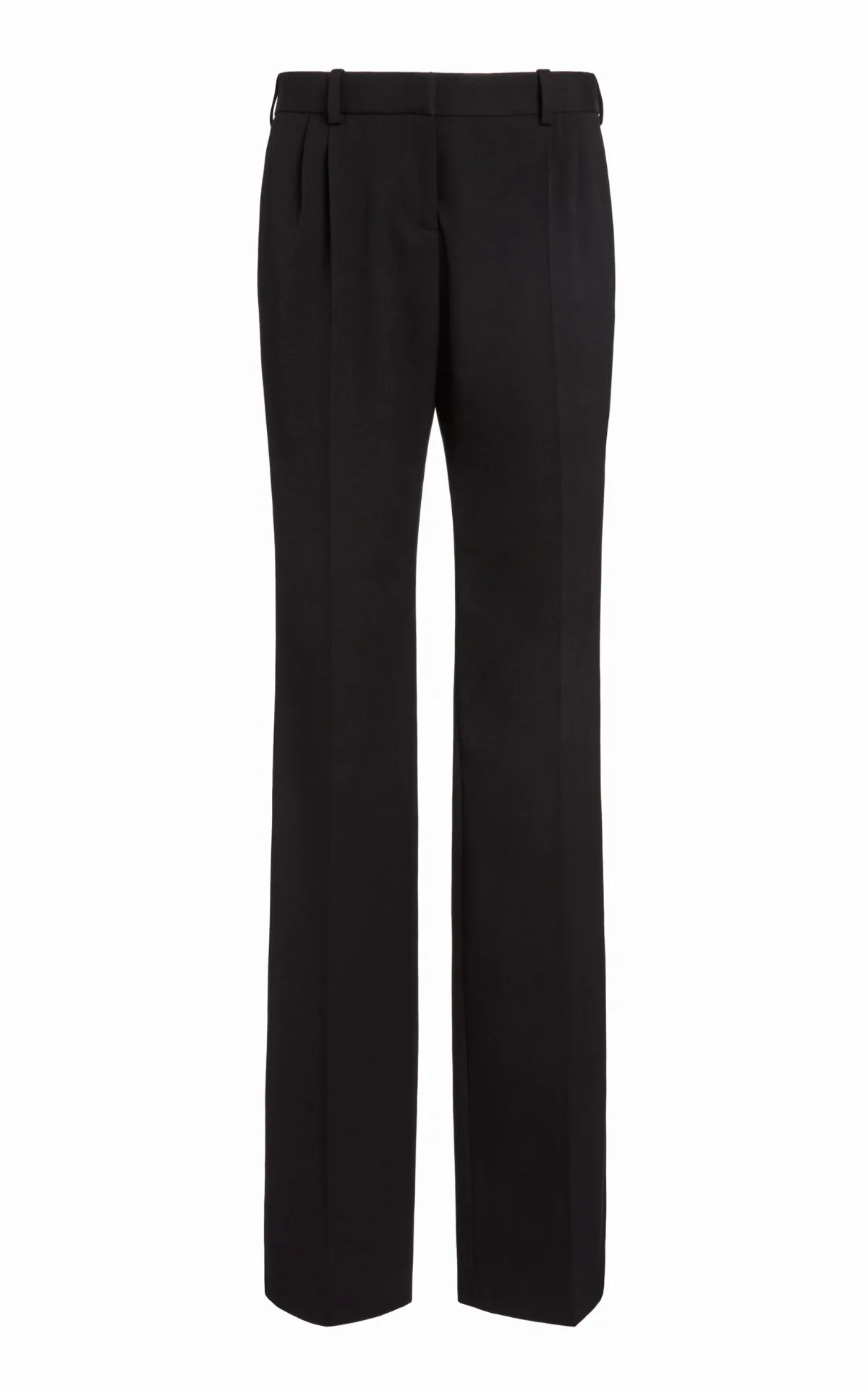 Stretch Wool Twill Straight-Leg Pants by Balenciaga