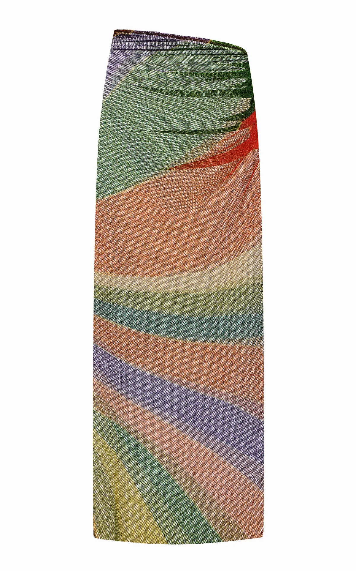 La Isla Patella Sparkling Mesh Skirt by Cala de la Cruz