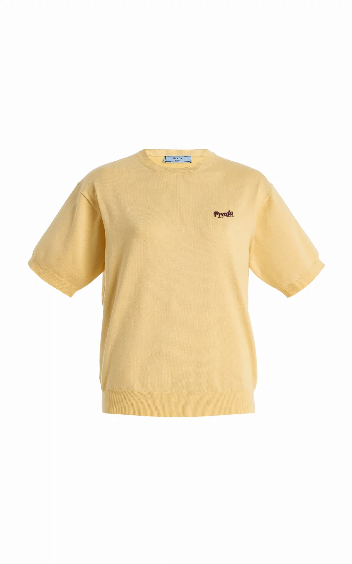Embroidered Silk Sweater by Prada