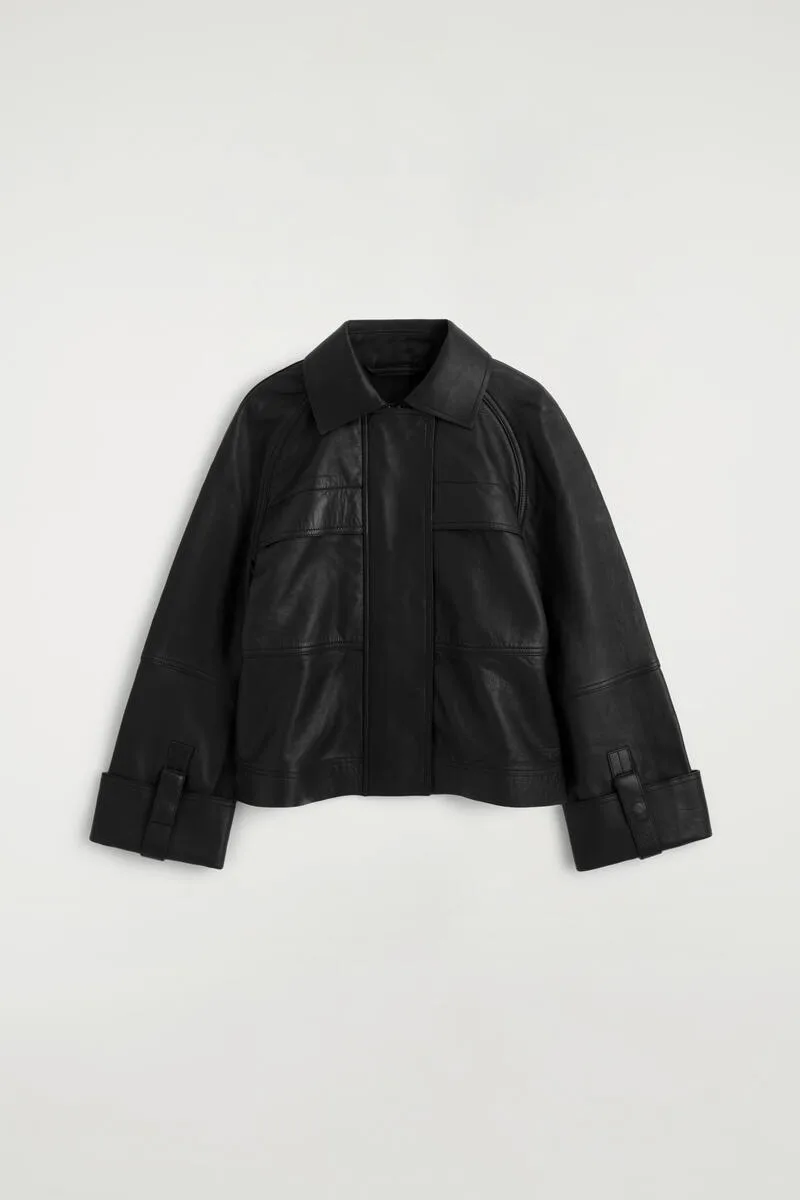 Leather Workwear Jacket by COS