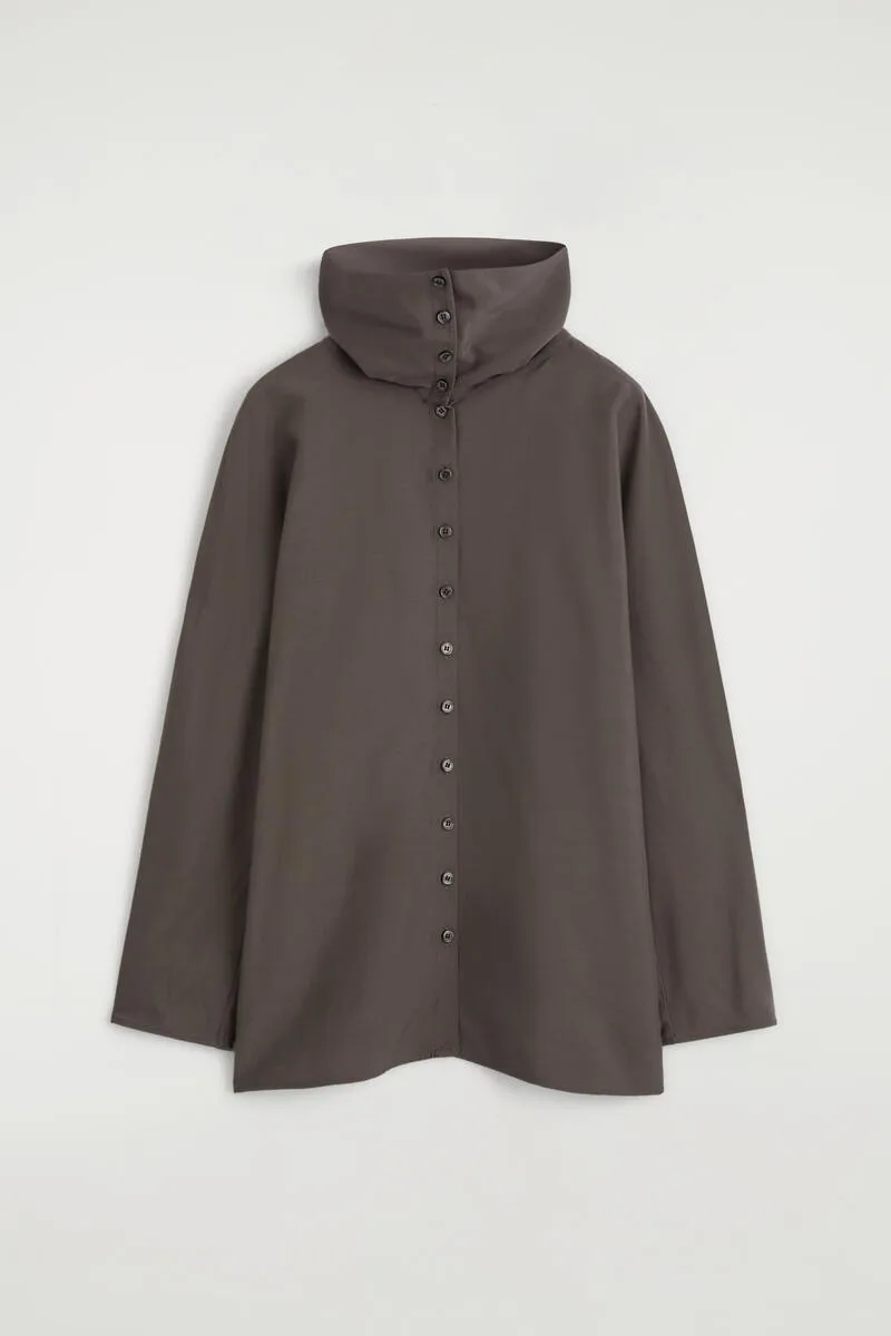 Fluid Mock-Neck Blouse by COS
