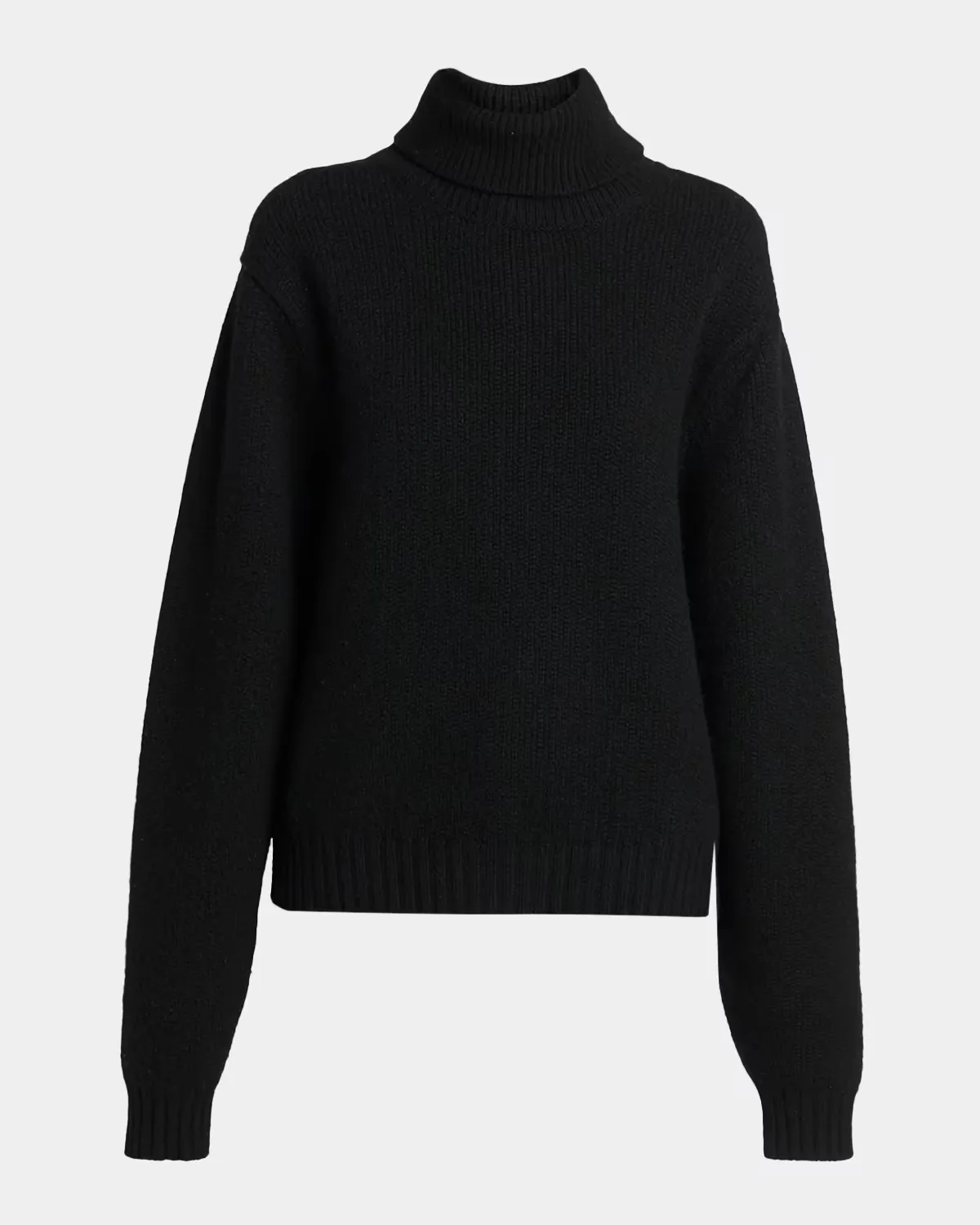 Wool-Cashmere-Mohair Chunky Knit Turtleneck Sweater by TOM FORD