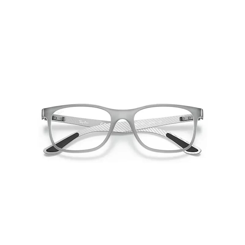 Rb8903 Optics Eyeglasses Grey Frame Clear Lenses Polarized by Ray-Ban