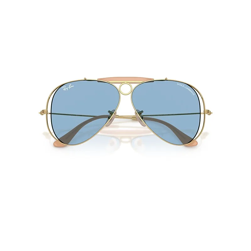 The Shooter by Dolce&Gabbana Sunglasses Blue Lenses by Ray-Ban
