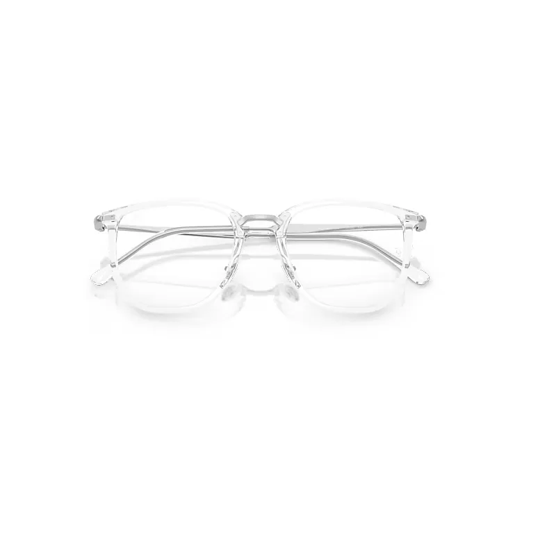 Rb4451v Optics Eyeglasses Silver Frame Clear Lenses Polarized by Ray-Ban
