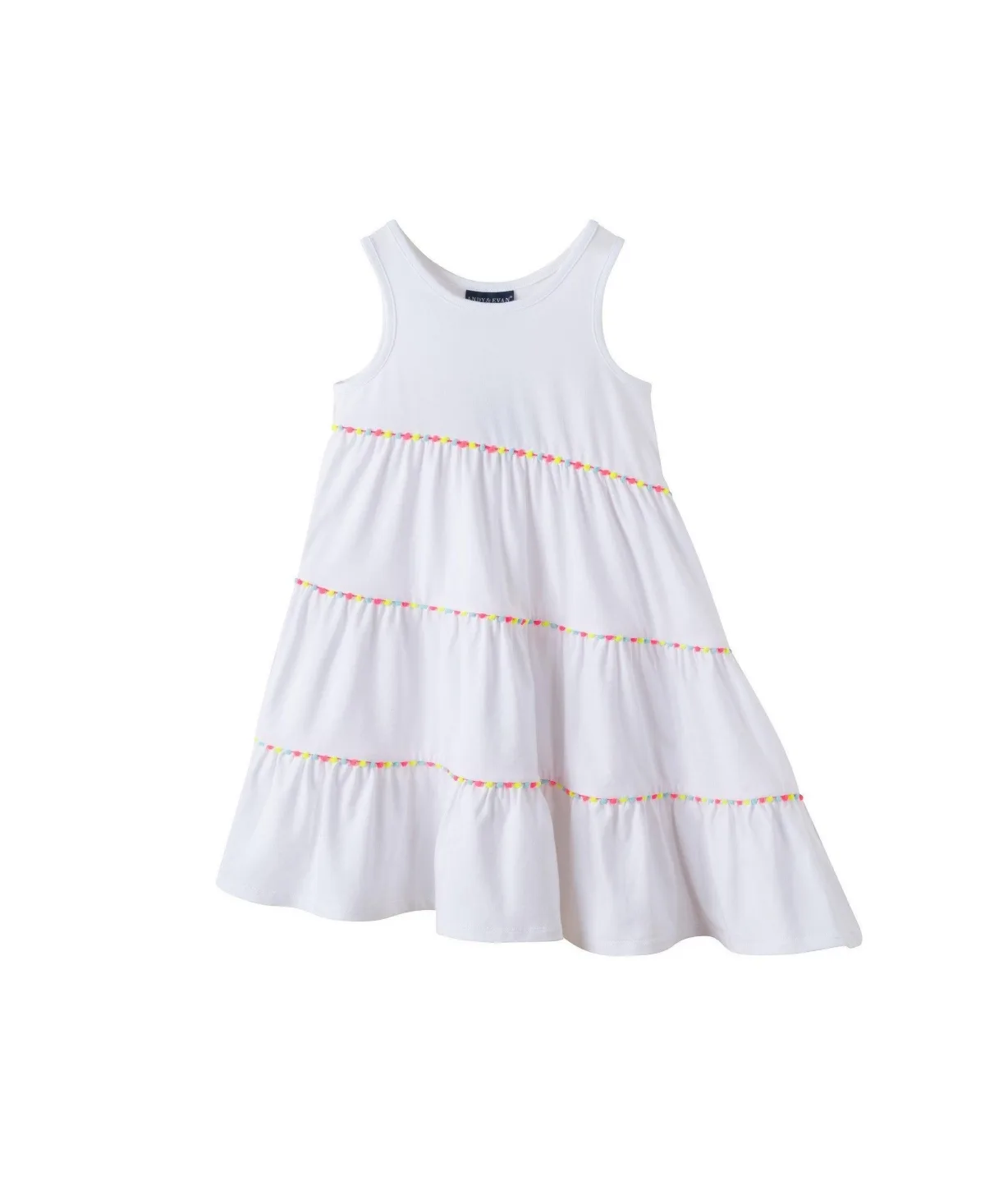 Andy and Evan Pom Pom Jersey Dress by Andy & Evan