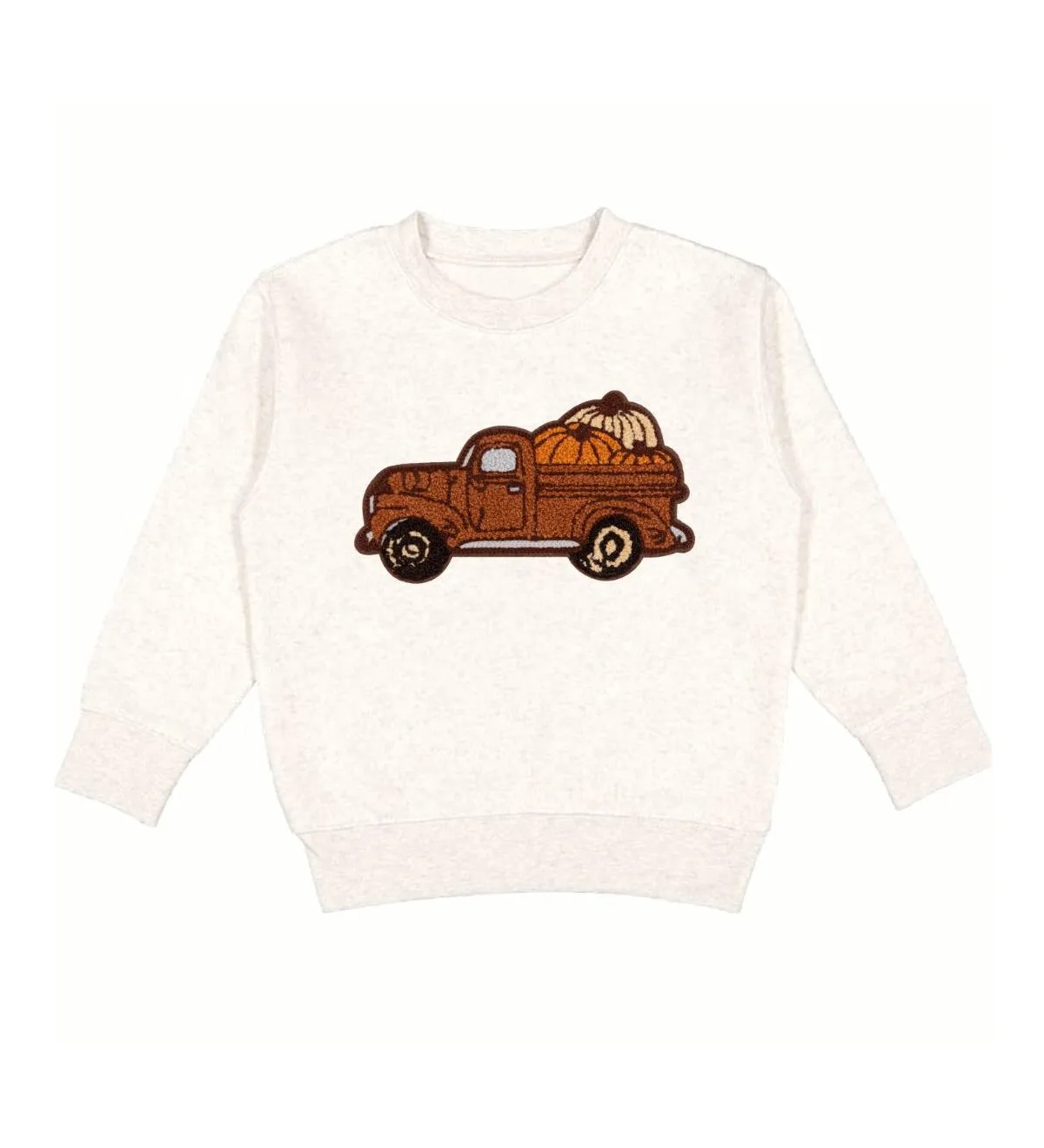 Fall Truck Patch Sweatshirt by Sweet Wink