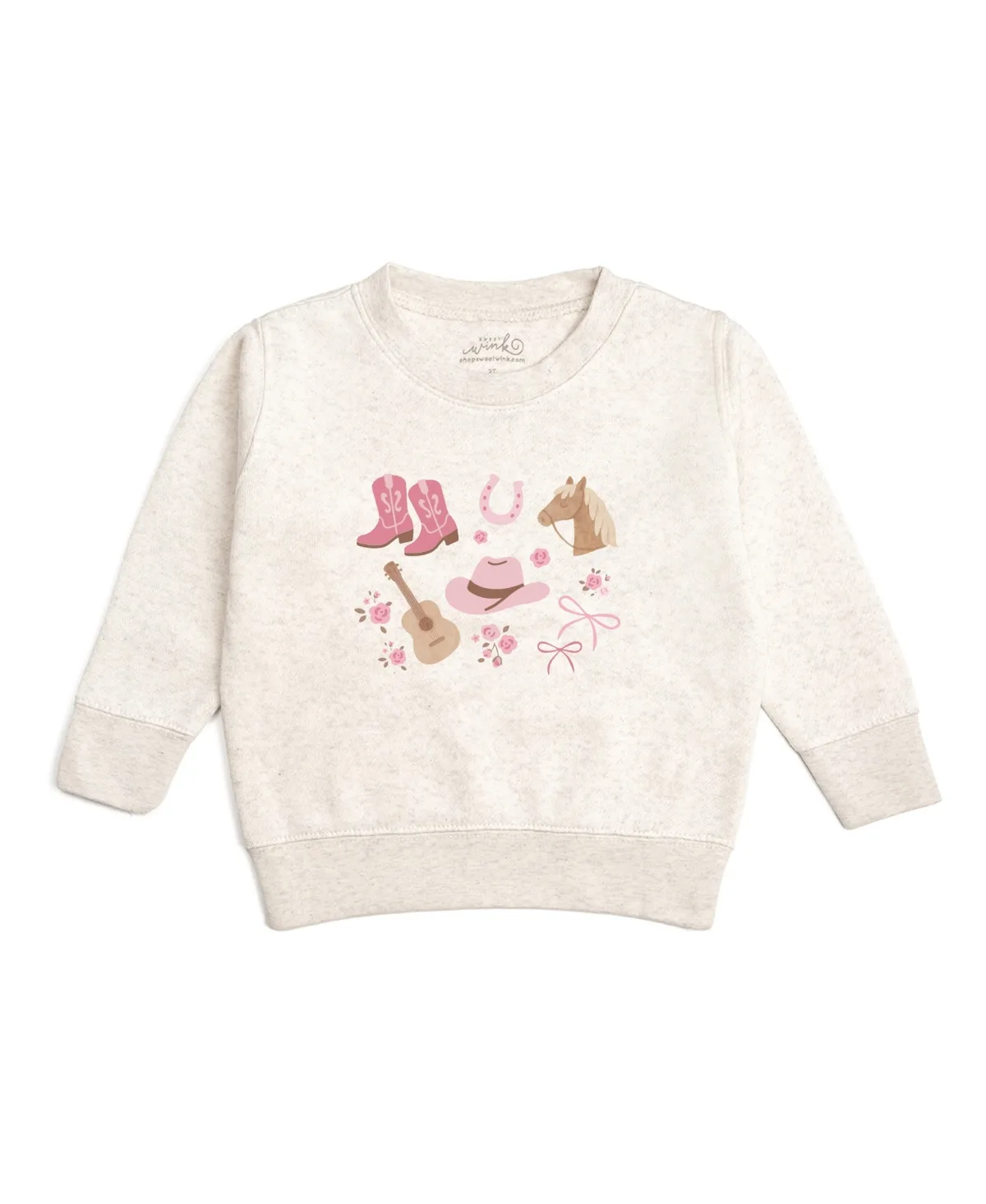 Western Girlie Sweatshirt by Sweet Wink