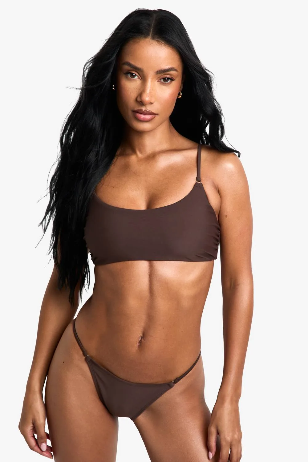 Swimwear Essentials Tanga Brief - Knitted by boohoo