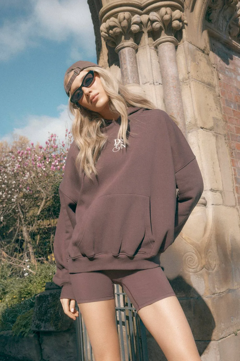 Oversized Hoodie - Denim by DSGN Studio