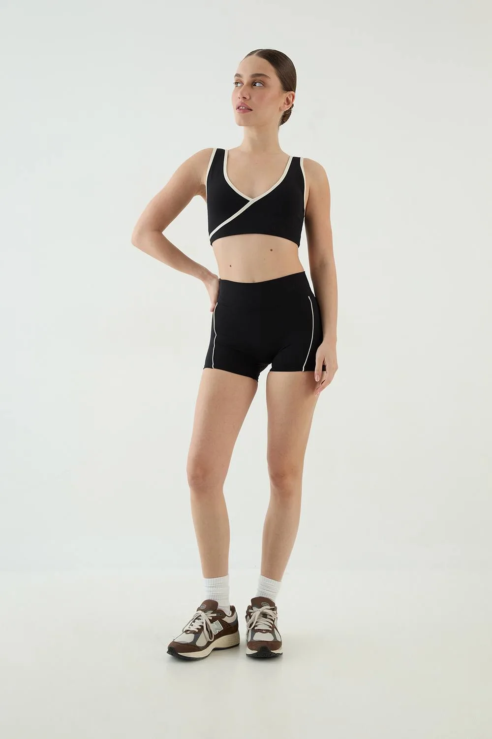Sculpt Piping Detail Micro Short - Knitted by DSGN Studio
