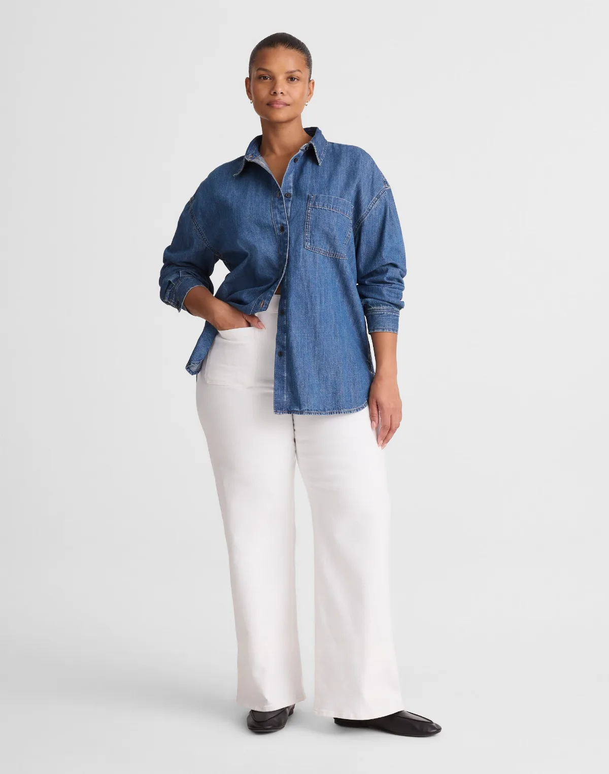 Emmy Wide-Leg Jean by MW
