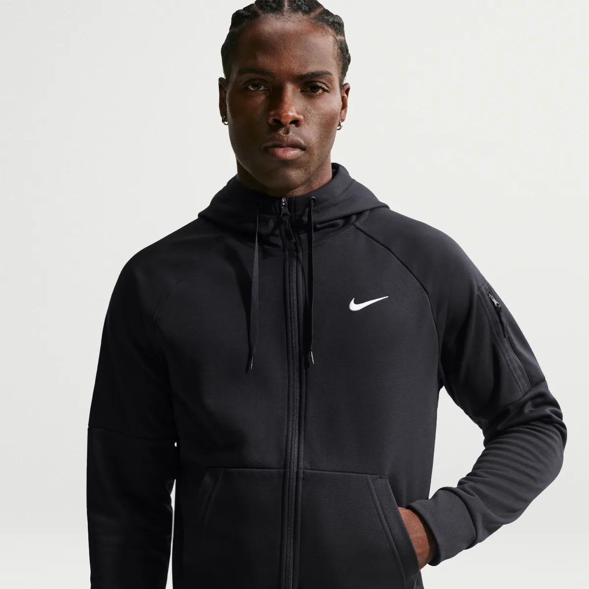 Nike Therma Therma-FIT Full-Zip Fitness Top