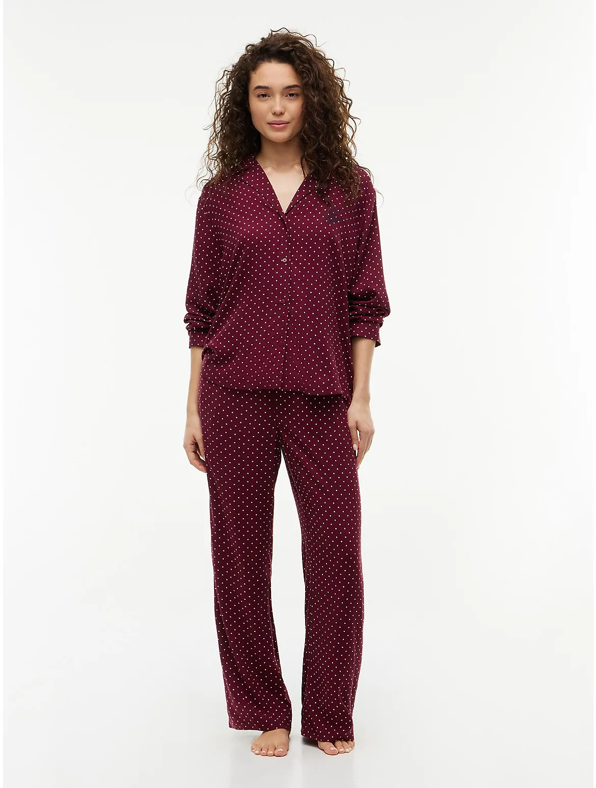 Lightweight Polka-Dot Sleep Pant by Tommy Hilfiger