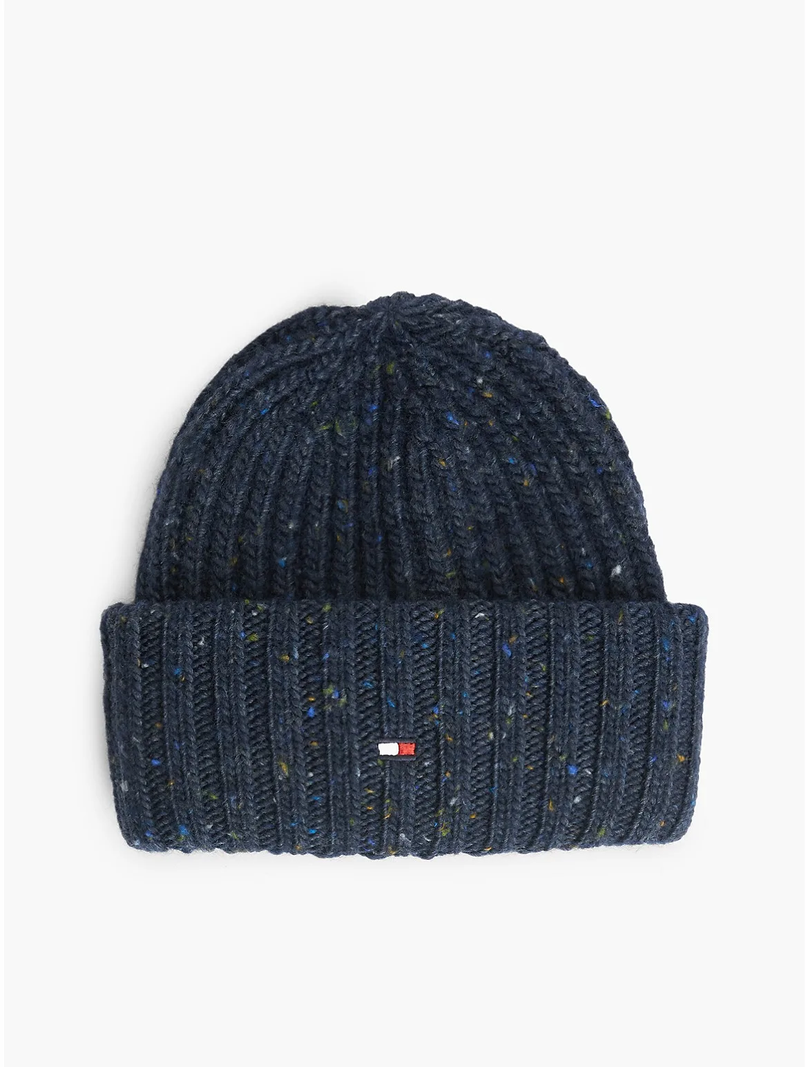 Donegal Wool-Blend Beanie by Tommy Hilfiger
