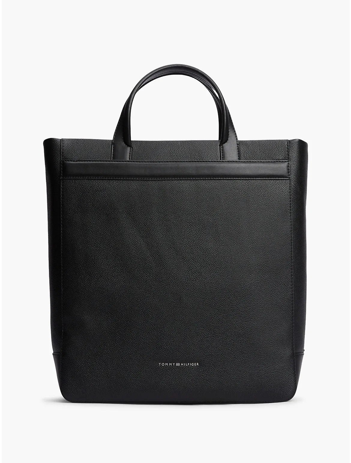 Pebbled Leather Tote Bag by Tommy Hilfiger