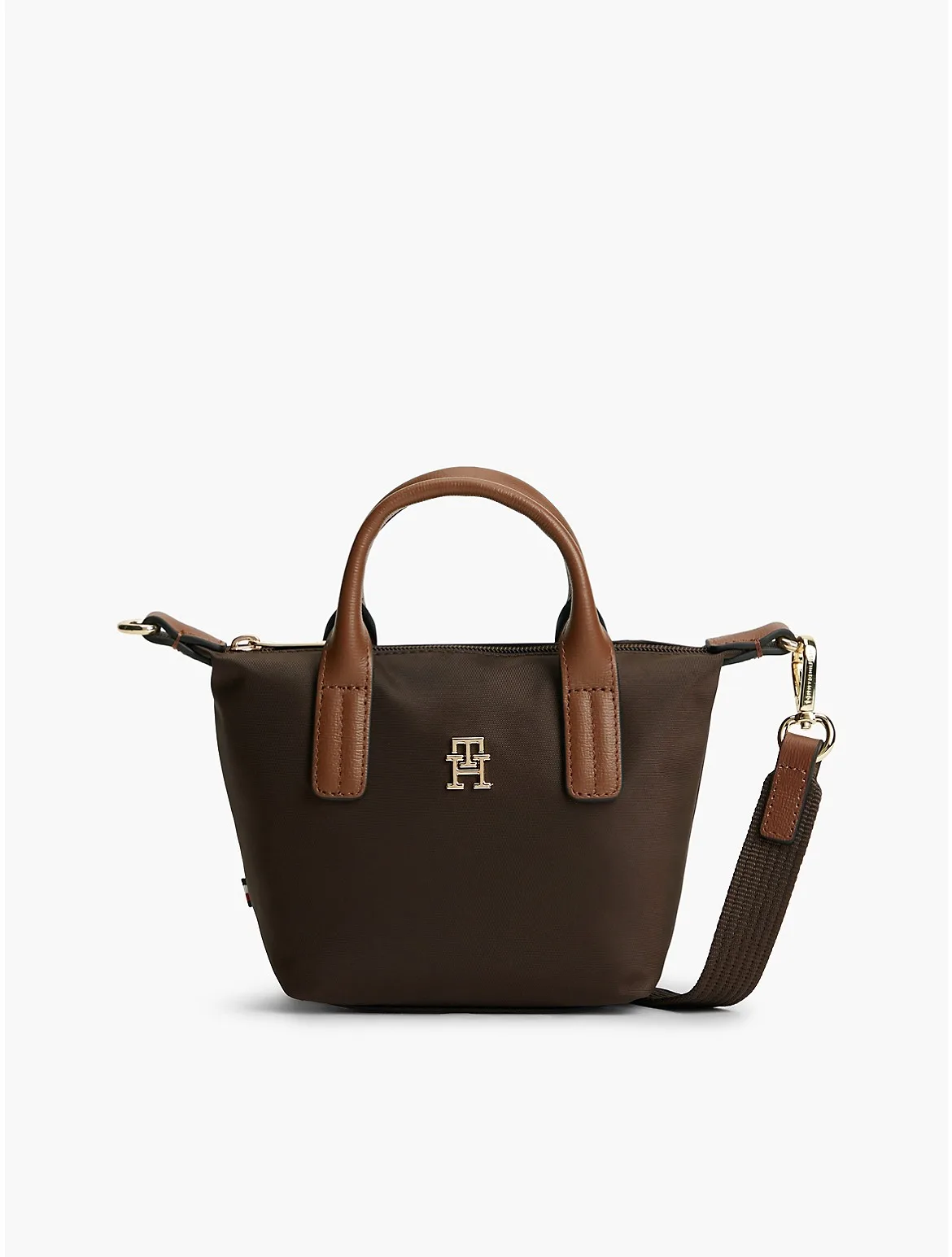 Monogram Micro Tote Bag by Tommy Hilfiger