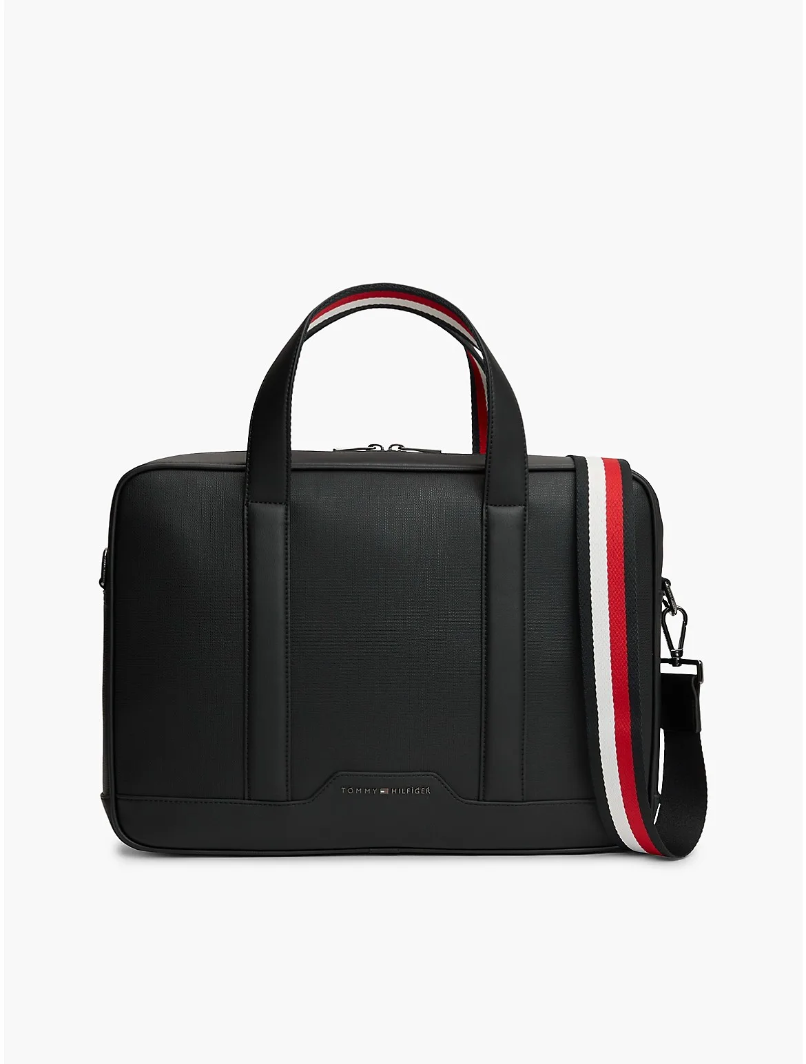 Textured Laptop Bag by Tommy Hilfiger