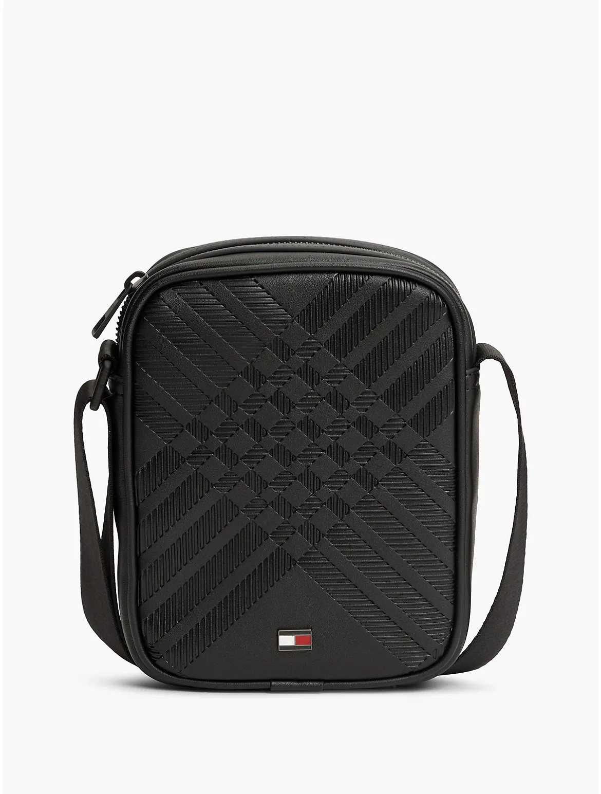 Debossed Mini Reporter Bag by Tommy Hilfiger