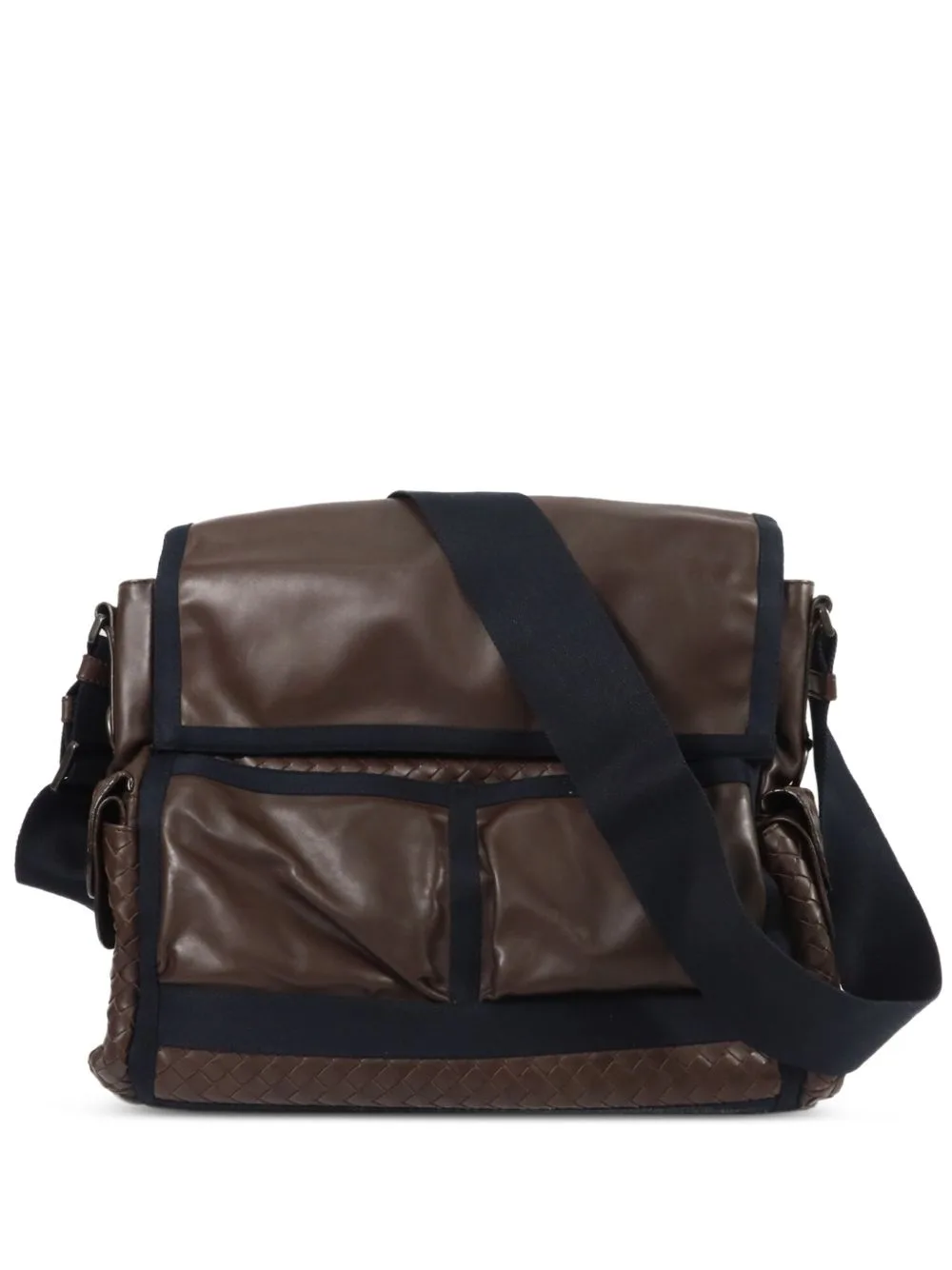 Intrecciato Lambskin Shoulder Bag by Bottega Veneta Pre-Owned