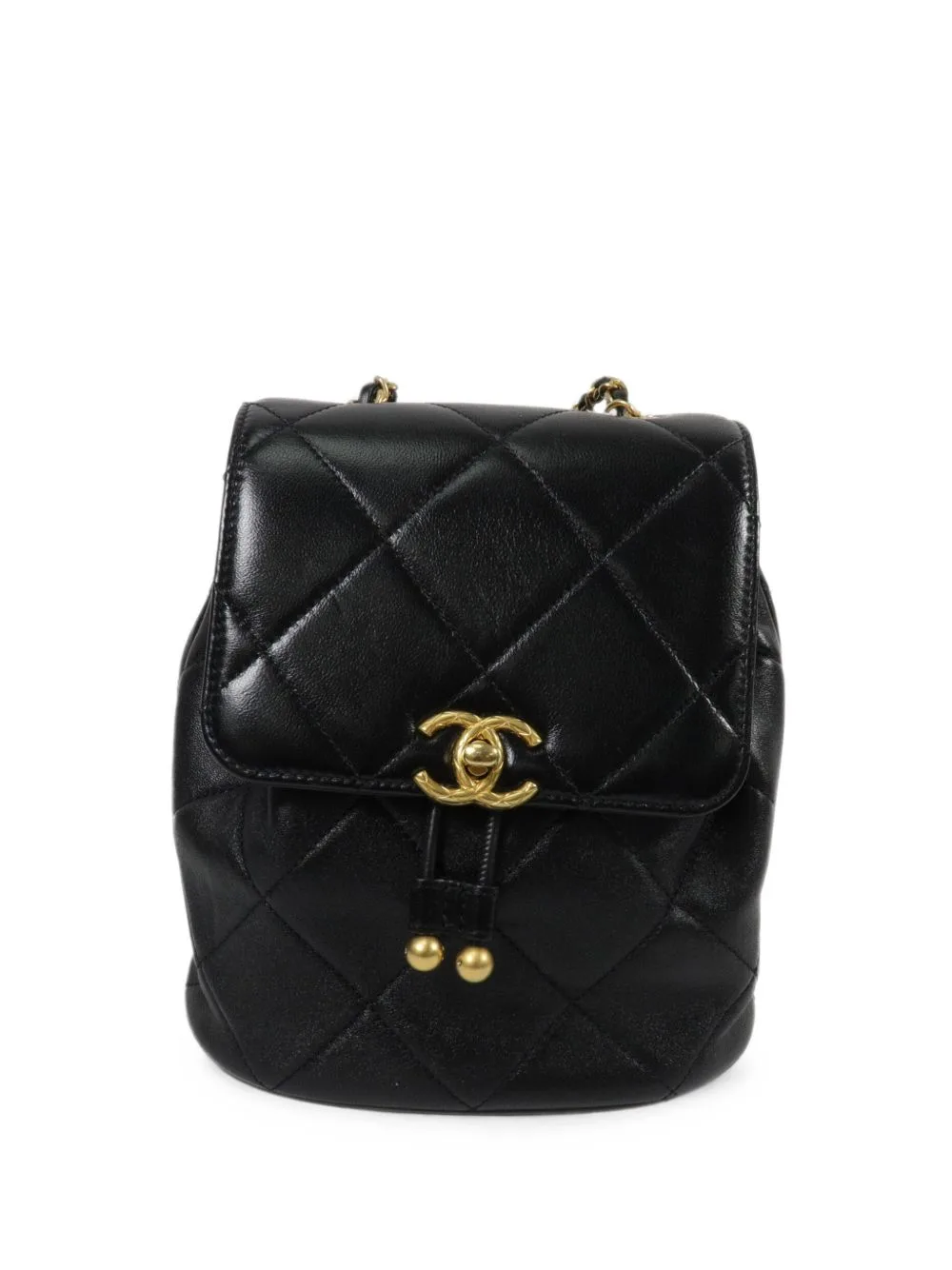 CC Turn-Lock Quilted Backpack by CHANEL Pre-Owned
