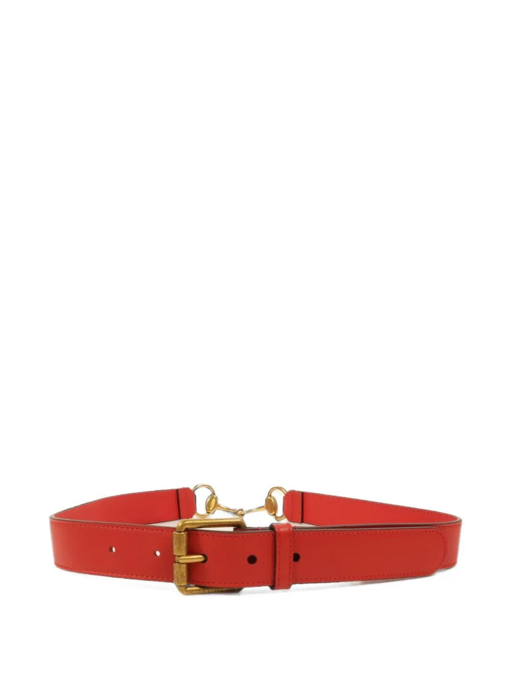 Horsebit Buckle Belt by Gucci Pre-Owned