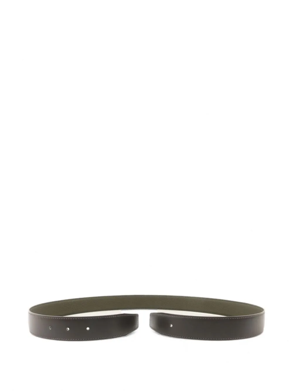 Reversible Leather Belt Strap by Hermès Pre-Owned