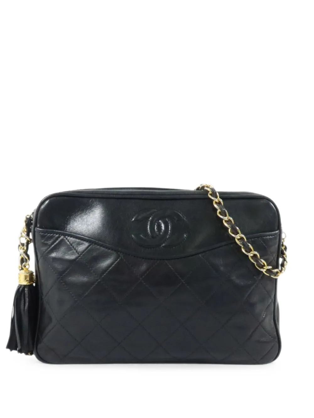 Quilted CC Shoulder Bag by CHANEL Pre-Owned