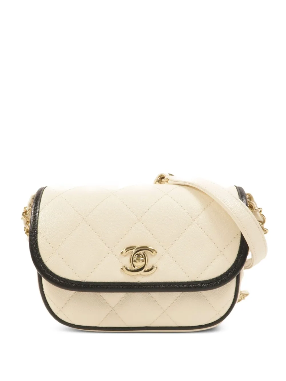 Mini CC Turn-Lock Crossbody Bag by CHANEL Pre-Owned