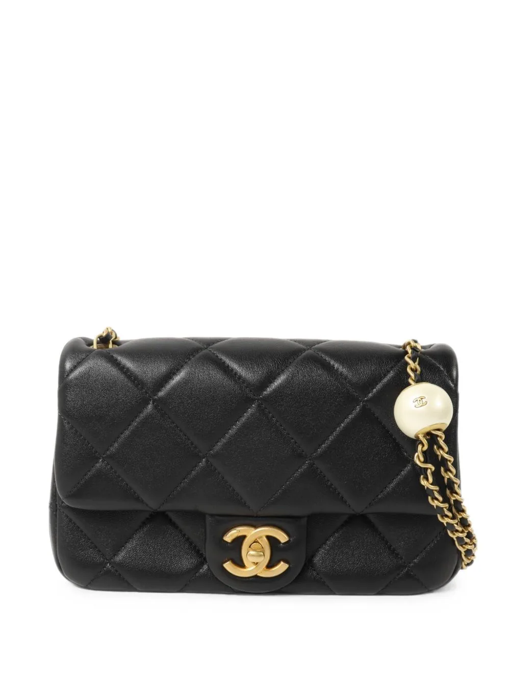 CC Turn-Lock Chain Shoulder Bag by CHANEL Pre-Owned