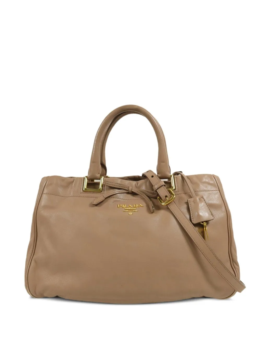 2way Leather Shoulder Bag by Prada Pre-Owned