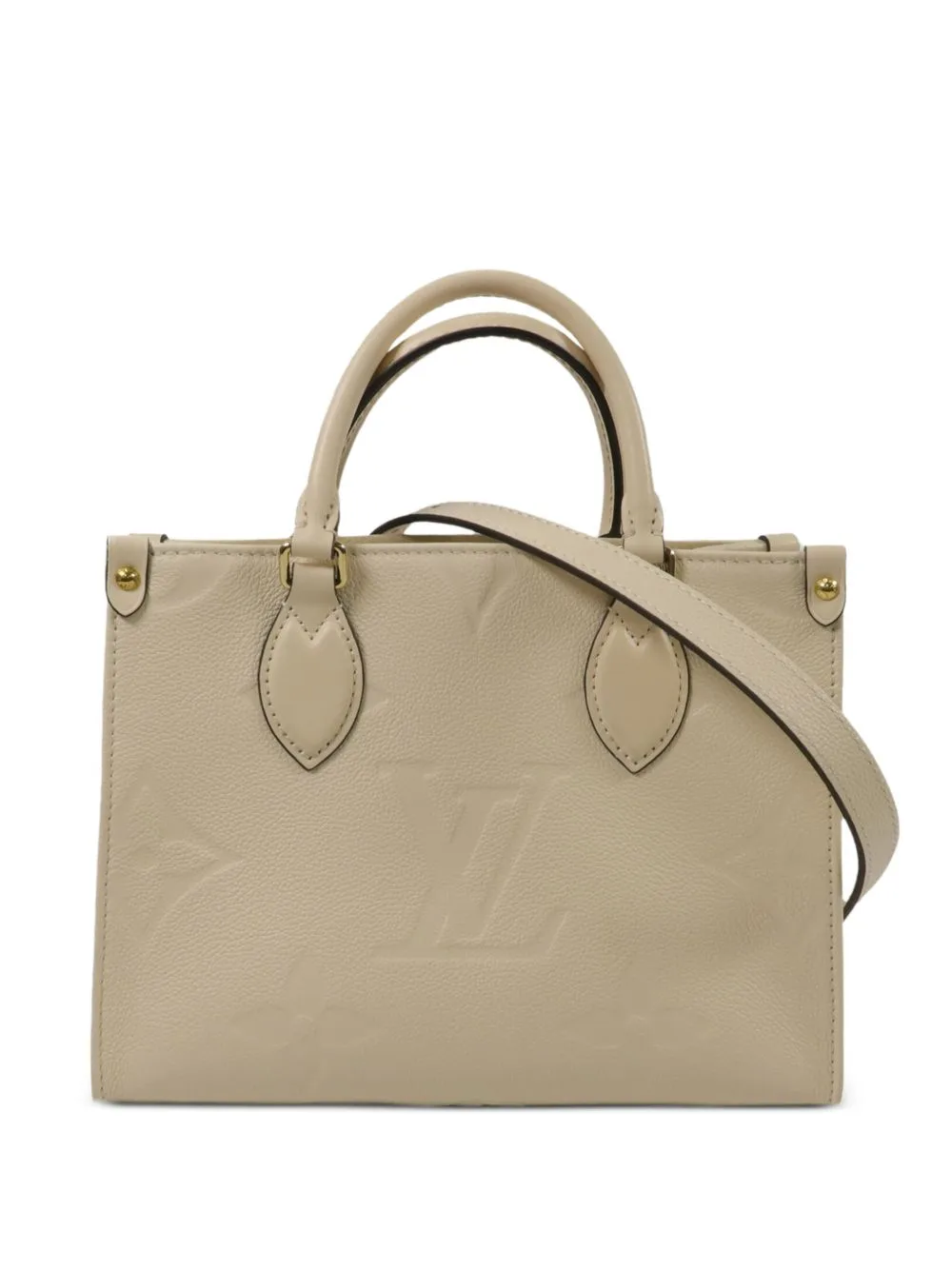 On the Go Monogram Empreinte Tote Bag by Louis Vuitton Pre-Owned