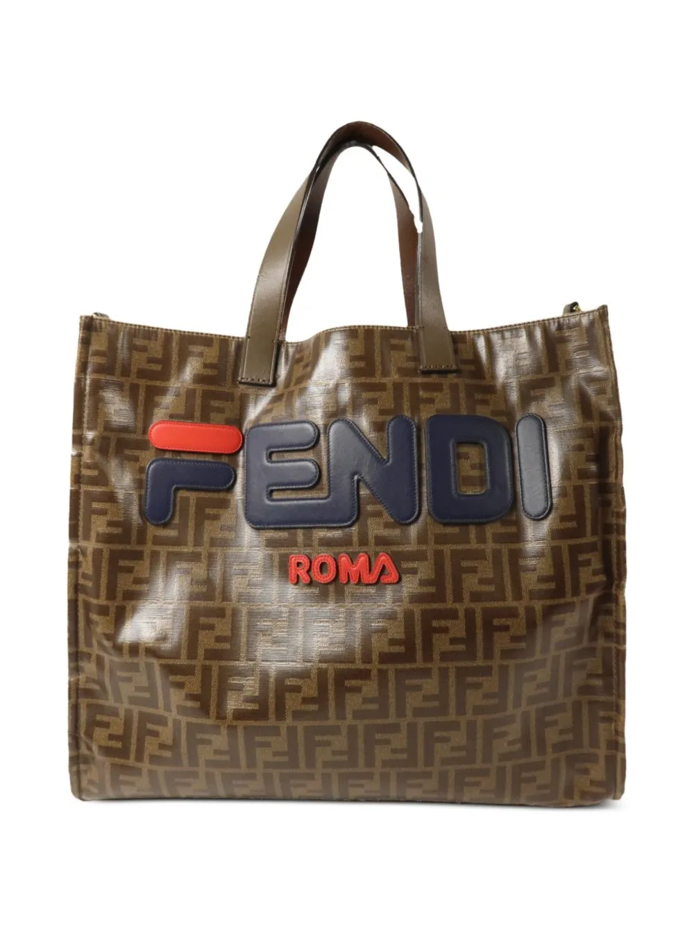 Fendi Pre-Owned x Fila Mania Shopping Tote Bag by Fendi Pre-Owned