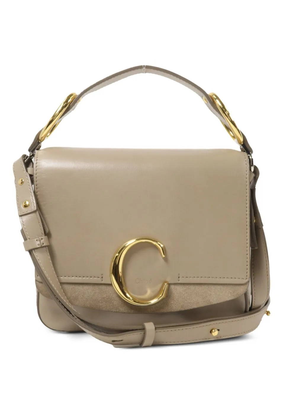 Logo Shoulder Bag by Chloé Vintage