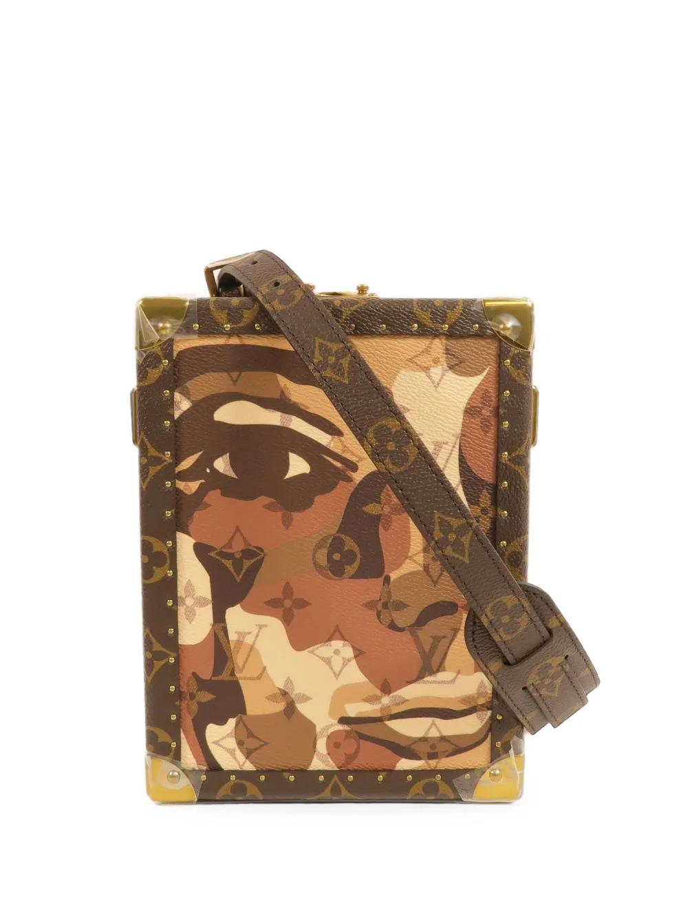 Monogram Vertical Box Shoulder Bag by Louis Vuitton Pre-Owned